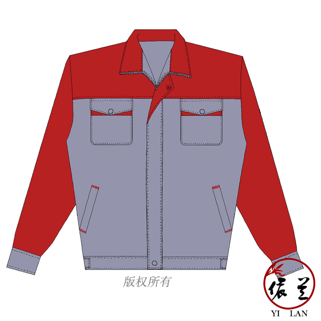 長(zhǎng)袖工作服定做