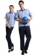 夏季半袖吸汗透氣工作服定做